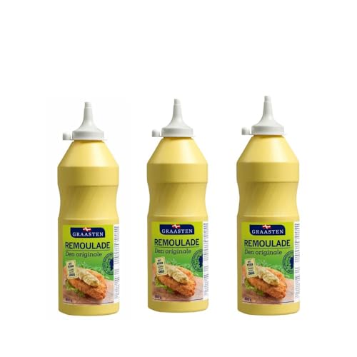 Premium Dänische Remoulade, 3er Set - 800g Tuben, Perfekt für Sandwiches oder Hotdogs von Needforsweet