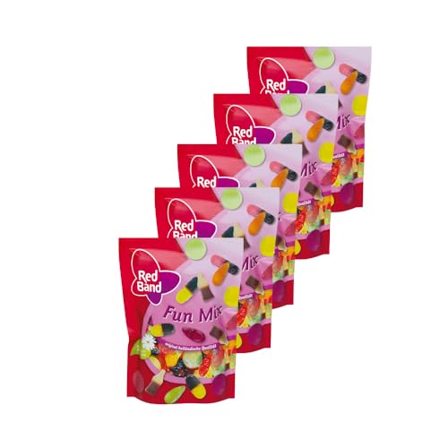 Red Band Lakritz Fun Mix - Party Pack, 5x 200g von Needforsweet