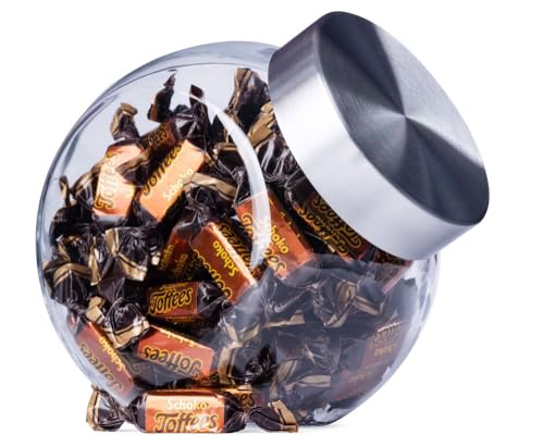 Schoko Toffee Bonbon im Bonbonglas - 750g Genuss pur! von Needforsweet