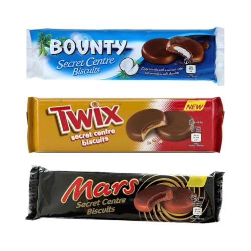 Secret Centre Biscuits Mix - Bounty, Twix, Mars - 396g süßer Genuss von Needforsweet