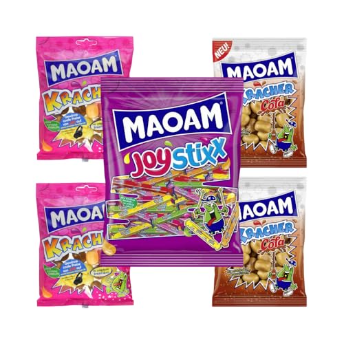 Ultimate MAOAM Candy Box - Kracher, Cola Kracher, Joystixx Delights - Needforsweet von Needforsweet