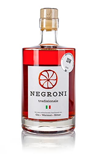 Negroni tradizionale (500ml) 28% Vol. Alk. - Genussvoller italienischer Aperitif - "Ready to Drink" von Negroni tradizionale