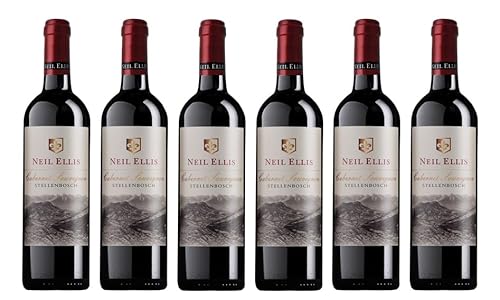 6x 0,75l - 2020er - Neil Ellis - Cabernet Sauvignon - Stellenbosch W.O. - Südafrika - Rotwein trocken von Neil Ellis