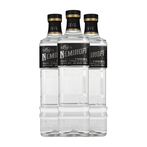 Wodka Nemiroff Luxe 70 cl (Karton mit 3 Flaschen von 70 cl) von Nemiroff Ucranian Vodka