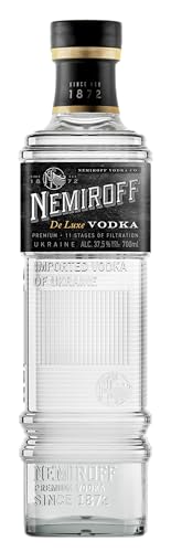 Nemiroff De Luxe | Vodka | leichtes Aroma von Lindenblüten | feine Wacholdernote | 37,5% vol. | 0,7l von Nemiroff