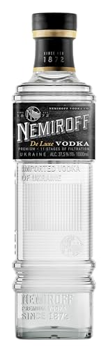 Nemiroff De Luxe | Vodka | leichtes Aroma von Lindenblüten | feine Wacholdernote | 37,5% vol. | 1,0l von Nemiroff