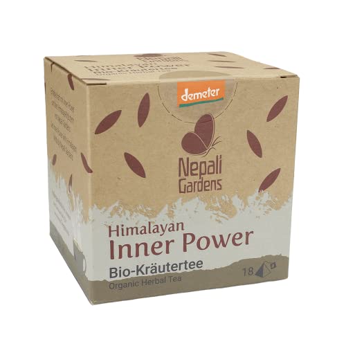 Nepali Gardens Bio-Kräutertee Pyramiden, Inner Power, 18 Tbt, 32,4g (2) von Nepali