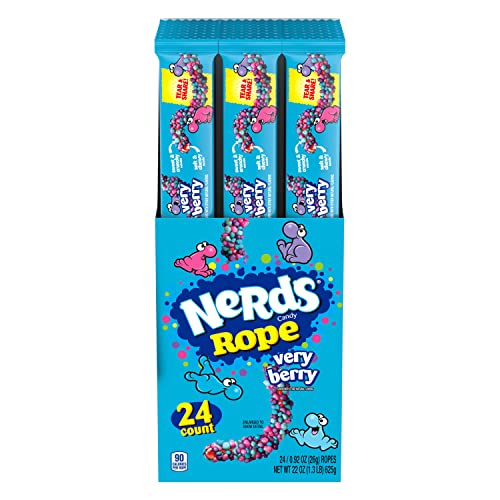 Wonka Nerds, Very Berry Rope, 0.92 Ounce Package (pack of 24) von Nerds