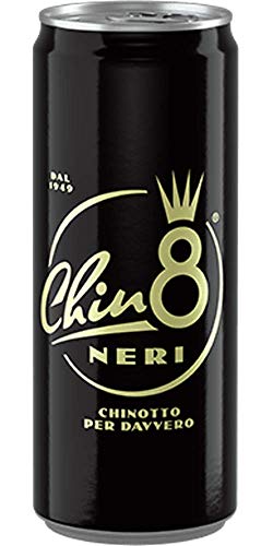 24 Stück Dose Chinotto Chin8 330 ml Neri Klassisch Italien Bitterorange Limonade von Neri