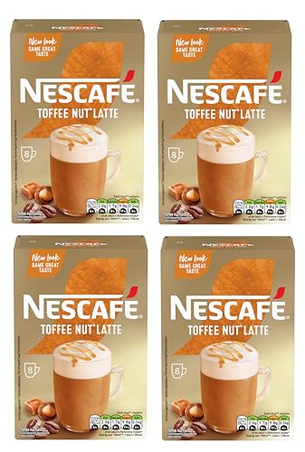 4 X NESCAFE GOLD MIX COFFEE BOXES FRESH STOCK (Toffee Nut Latte) von NESCAFÉ