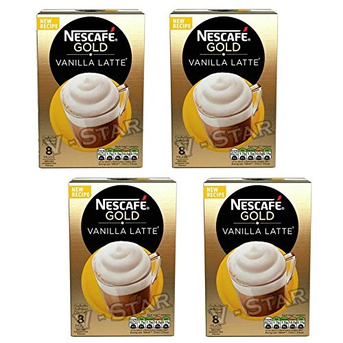 4 X NESCAFE GOLD MIX COFFEE BOXES FRESH STOCK (Vanilla Latte) von NESCAFÉ