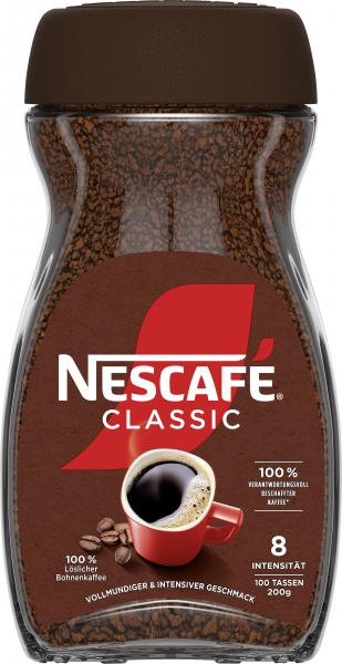 Nescafé Classic löslicher Bohnenkaffee von Nescafé