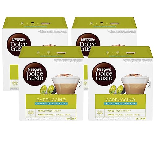 Nescafe Dolce Gusto Skinny Cappuccino 16 Pods 4 Stück von NESCAFÉ DOLCE GUSTO