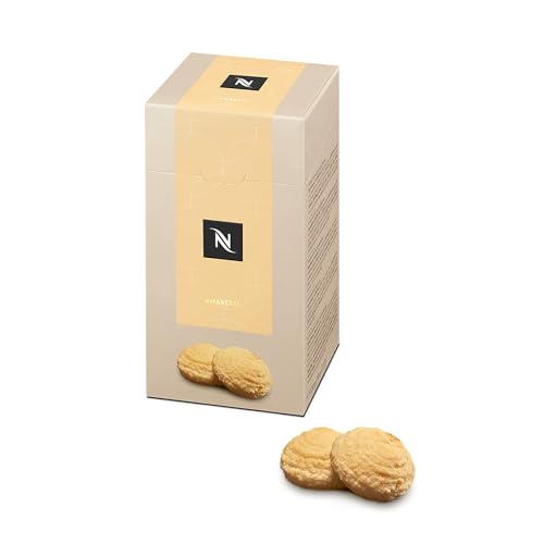 NESPRESSO Amaretti Gebäck | Italienische Kekse zum Kaffee aus feinen Mandeln | 120g von Nespresso