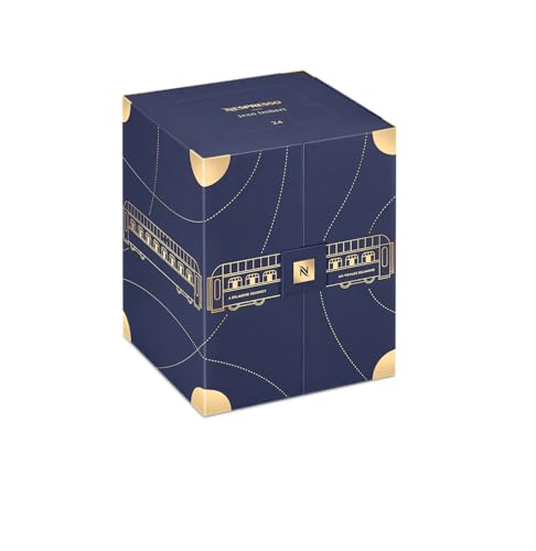 NESPRESSO ORIGINAL Adventskalender 2024, 24 Kaffeevariationen + 1 Überraschungsgeschenk, Kompatibel mit ORIGINAL Kapselmaschinen, Geschenk für Kaffeeliebhaber von Nespresso