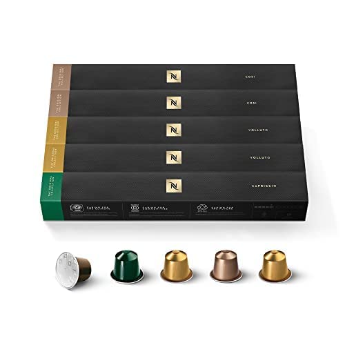 NESPRESSO ORIGINAL Espresso Collection, leichte Röstung, 50 Stück von Nespresso