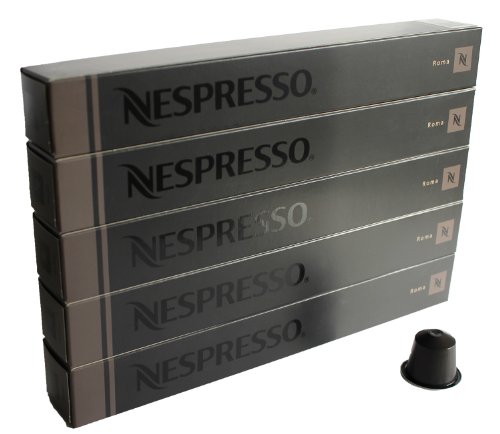 Nespresso 50 Roma-Kapseln Espresso Lungo Nestlé von Nespresso