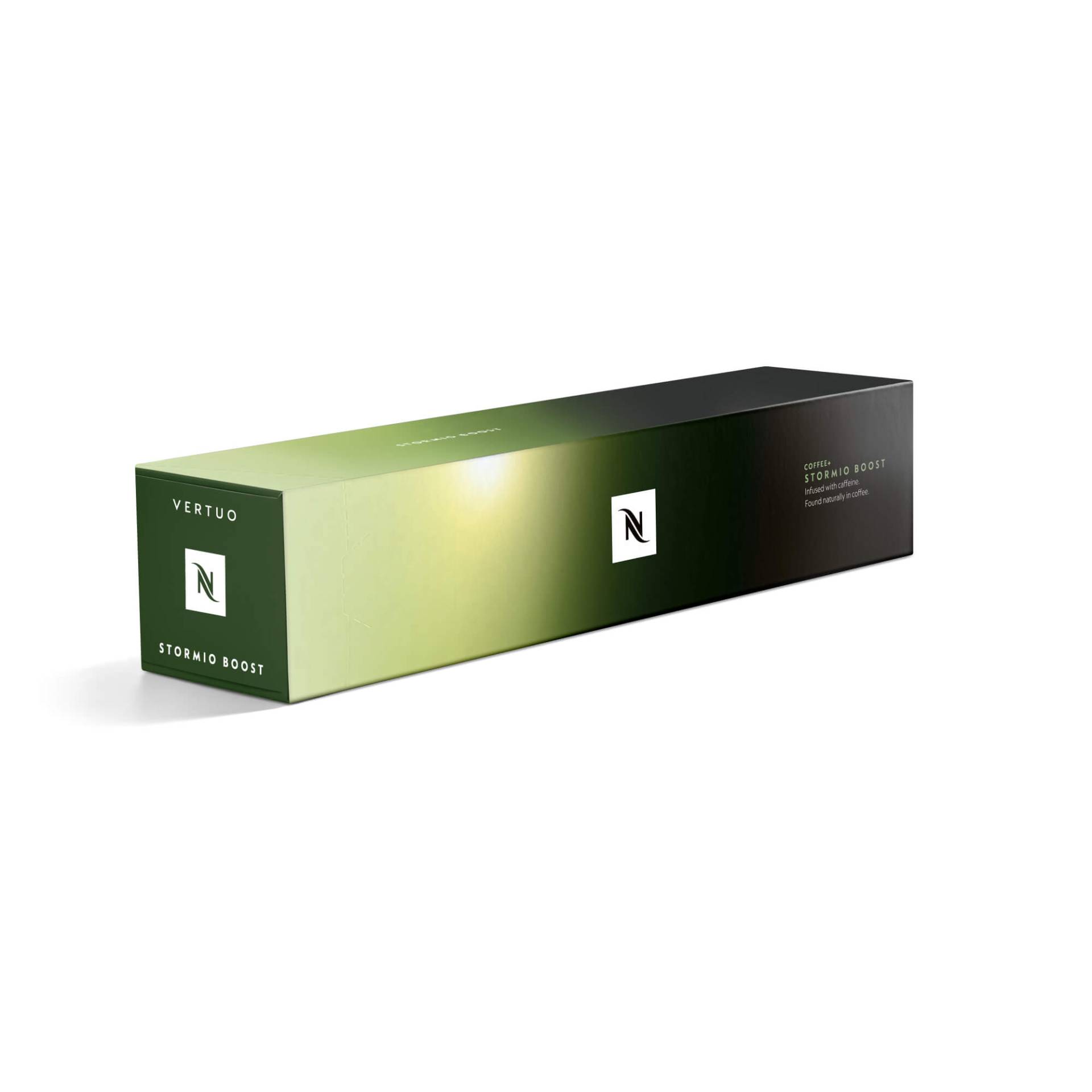 Nespresso Stormio Go Vertuo Line 10 Signature Kaffeekapseln Grün 230ml Intensiv & kraftvoll von Nespresso