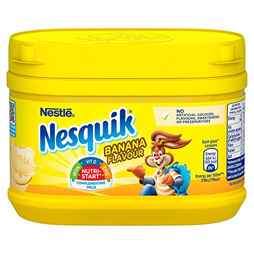 Nesquick Nesquik Bananen-Milchshake-Mix, 300 g, 8 Stück von Nesquick