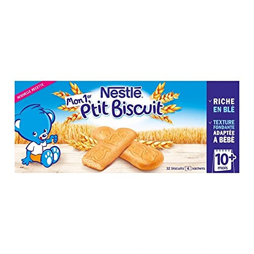 Nestlé Bébé © NestlÃ Mein 1. pA € ™ Tit Biscuit Reiche in der BLA © Für 32 Biscuits 180G (Set von 6 192 Entweder Biscuits) von NestlÃ BÃbÃ