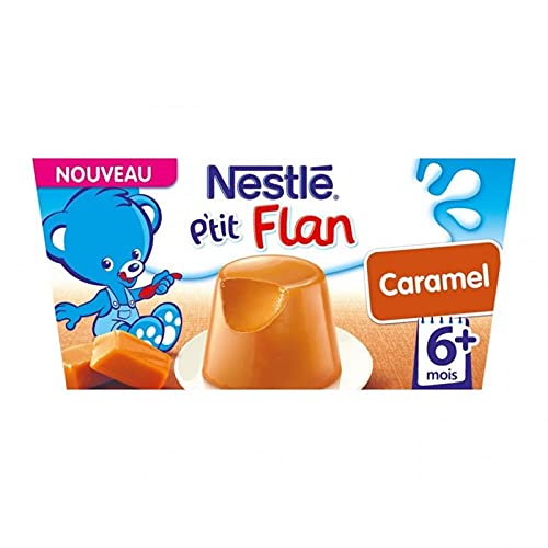 Nestlé Bébé © NestlÃ pA € ™ Tit Flan Caramel (6 Monate) mit dem 4 Töpfe Von 100G (Set von 8 oder 32 Töpfe) von NestlÃ BÃbÃ