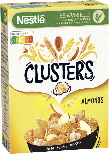 Nestlé Clusters Mandel, Cerealien mit knackigen Mandelblättchen & Vollkorn von Nestlé Cerealien