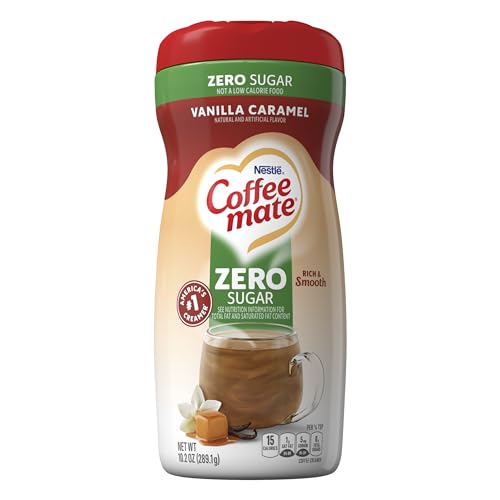 Nestle Coffee-Mate Vanilla Caramel Sugar Free, 1er Pack (1 x 289 g Packung) von Coffee Mate