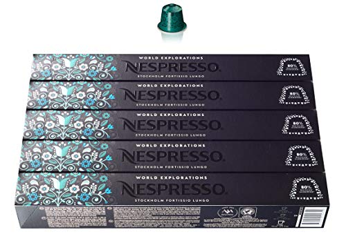 Nespresso OriginalLine: Stockholm Fortissio Lungo, 50 Kapseln von Nespresso