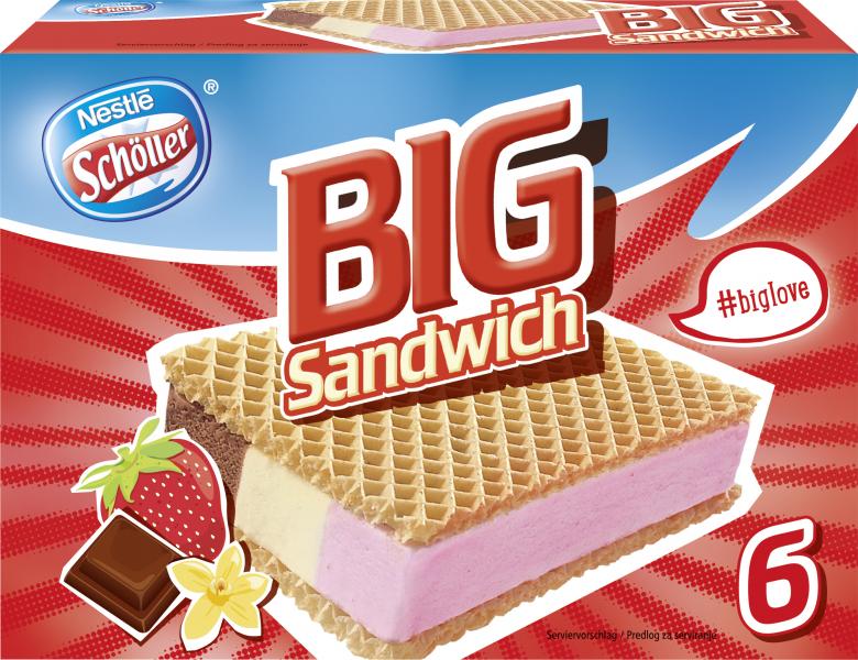 Nestlé Schöller Big Sandwich von Nestlé Schöller