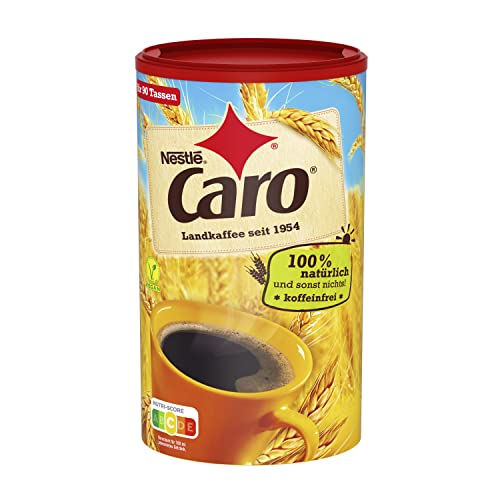 CARO Landkaffee Nestlé CARO Landkaffee, lösliches Pulver aus Gerste, Gerstenmalz, Zichorie und Roggen, koffeinfrei, 1er Pack (1x200g) von Nestlé