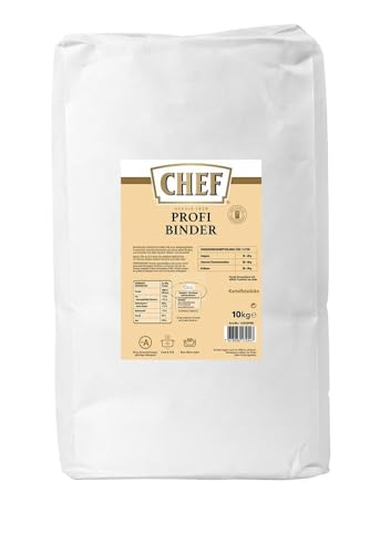 CHEF Profi Binder, Natürliche Kartoffelstärke, Bain-Marie stabil, 1er Pack (1 x 10kg Sack) von NESTLE PROFESSIONAL