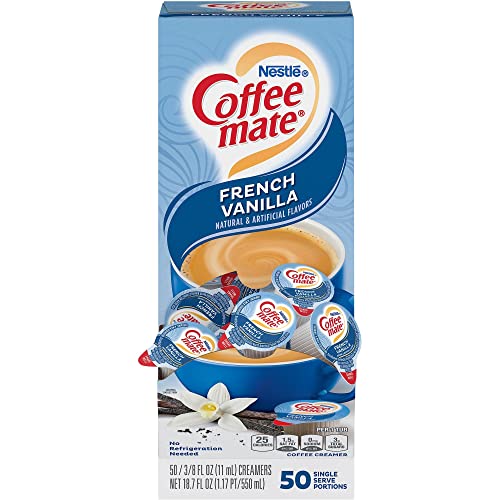 French Vanilla Creamer, .375 oz., 50 Creamers/Box von Nestlé