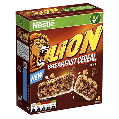 Lion Nestle Frühstücksmüsliriegel (25 g), 6 Stück von Lion