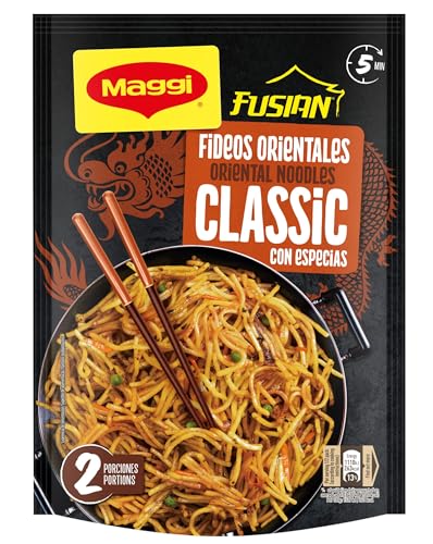 MAGGI Magic Asia Gebratene Nudeln, leckeres Fertiggericht, Instant-Nudeln, asiatisch gewürzt, 1er Pack (1 x 121g) von Nestlé