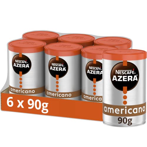 NESCAFÉ Azera Americano Instant-Kaffee, 90 g (6 Stück) (Verpackung kann variieren) von NESCAFÉ