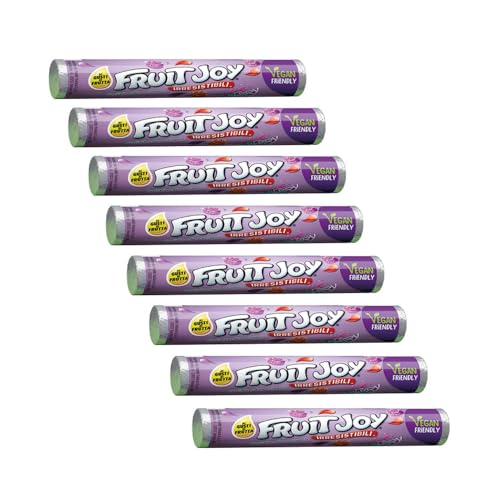 Nestlé® | Fruit Joy® Fruchtgummibonbons mit schwarzer Johannisbeere und Erdbeere – 8 Stück (400 g) von Nestlé