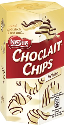 Nestle Choclait Chips White 125 g, 1er Pack (1 x 0.125 kg) von Nestlé