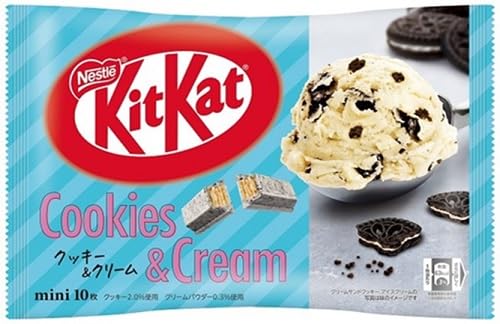 Nestle Kitkat Mini Cookies & Cream 10 Stück von Nestlé