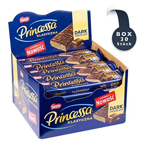 Nestle Princessa Klassik Riegel DARK chocolate (PAK 30x41g) von Nestlé