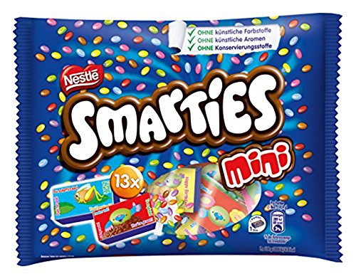 Nestlé Smarties Mini Schokolinsen, 187 g von Nestlé