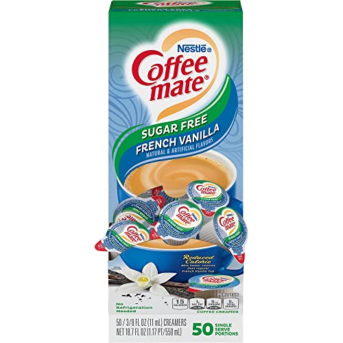 SF French Vanilla Creamer, .375 oz., 50 Creamers/Box, Sold as 1 Box von Coffee Mate