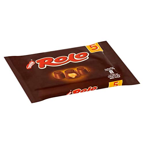 Schokoladenpastille | Nestlé | Rolo 5-pack 5 x 42g | Gesamtgewicht 210 Gramm von Nestlé