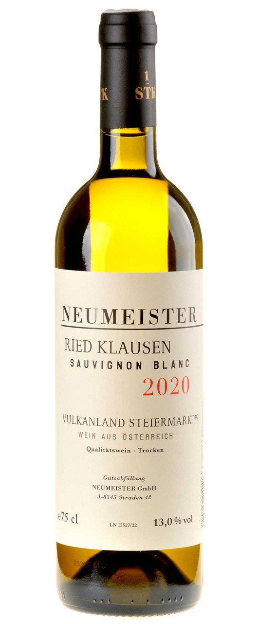 Neumeister Sauvignon Blanc Klausen Erste STK Bio 2020 von Neumeister