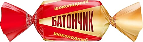 NEVSKIJ KONDITER Konfekt BATONCHIK candy Russische Pralinen Unglasierte Pralinen Bonbons mit Schokoladengeschmack 1 kg | Geschenk | von Nevskij Konditer