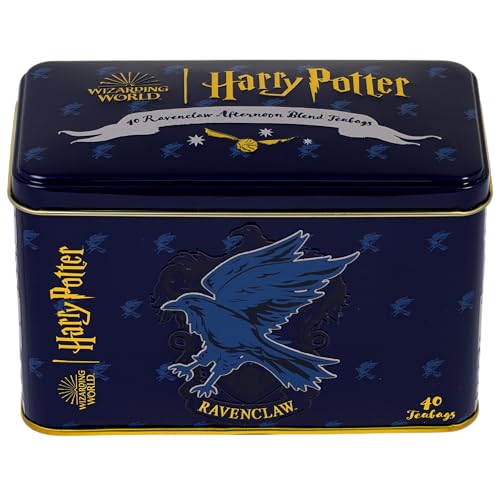New English Teas Harry Potter Ravenclaw Wappen Teedose mit 40 englischen Teebeuteln von New English Teas