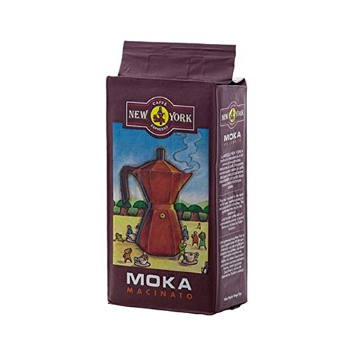 New York MOKA macinato 250g - gemahlen für Espressokocher von FOXCUP