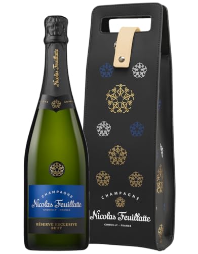 Nicolas Feuillatte Brut Reserve Cl 75 + Cofanetto In Pelle von Nicolas Feuillatte