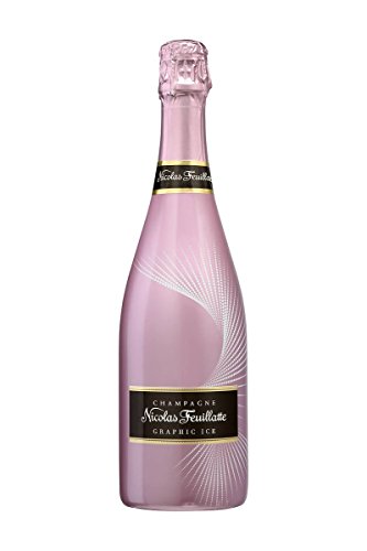 Nicolas Feuillatte Roséchampagner, Graphic Ice, Fruchtig und cremig (1 x 0.75 l) von Nicolas Feuillatte