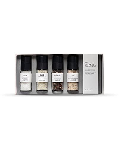 Nicolas Vahé The Favourite Collection Gift Box | Geschenkset mit Gewürzsalz | Dänisches Design mit Gourmet-Flair von Nicolas Vahé