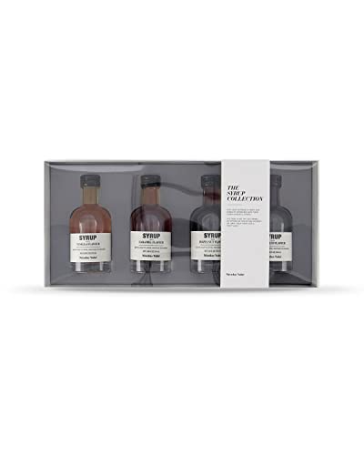 Nicolas Vahé The Syrup Collection | Geschenkset mit Kaffee-Sirup | Dänisches Design mit Gourmet-Flair von Nicolas Vahé